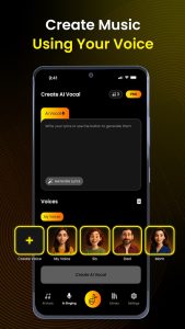 Screenshot AI Song Generator – Jukebox Mod APK
