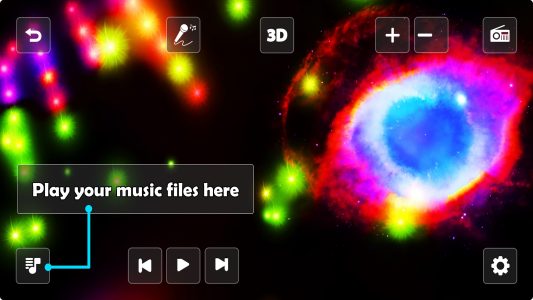 Screenshot Astral 3D FX Music Visualizer Mod APK