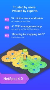 Screenshot NetSpot WiFi Heat Map Analyzer Mod APK