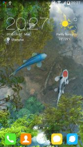 Screenshot Water Garden Live Wallpaper Mod APK