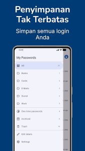 Screenshot My Passwords Manager Mod APK