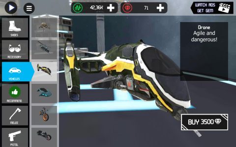 Screenshot Space Gangster 2 Mod APK