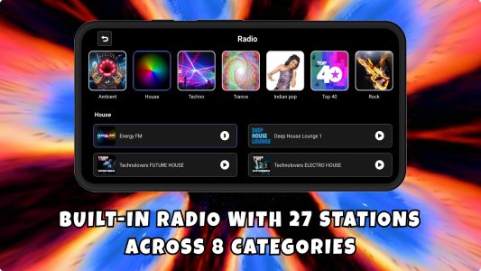 Screenshot Astral 3D FX Music Visualizer Mod APK