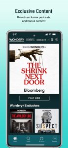 Screenshot Wondery: Must-Hear Podcasts Mod APK