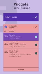 Screenshot Everyday: Calendar Widget Mod APK