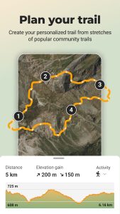 Screenshot Wikiloc – Trails of the World Mod APK