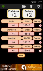 Screenshot Fifth Edition Character Sheet Mod APK