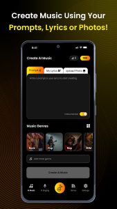 Screenshot AI Song Generator – Jukebox Mod APK