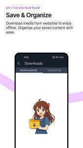 Screenshot Parrot Downloader & Vid Player Mod APK