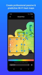 Screenshot NetSpot WiFi Heat Map Analyzer Mod APK