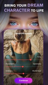 Screenshot Anima: AI Friend Virtual Chat Mod APK