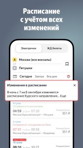 Screenshot Yandex Trains Mod APK