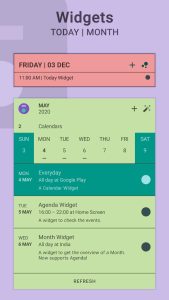 Screenshot Everyday: Calendar Widget Mod APK