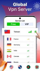 Screenshot Taiwan VPN: Get Taiwan IP Mod APK