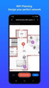 Screenshot NetSpot WiFi Heat Map Analyzer Mod APK