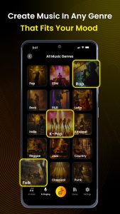 Screenshot AI Song Generator – Jukebox Mod APK