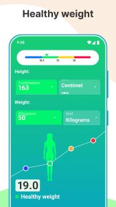 Screenshot BMI Calculator Body Mass Index Mod APK