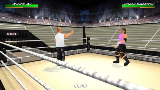 Screenshot Wrestling Revolution 3D Mod APK