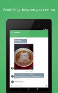 Screenshot Pushbullet: SMS on PC and more Mod APK