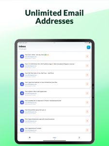 Screenshot Temp Mail: TemBox Mod APK