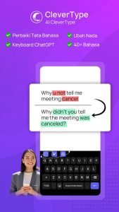 Screenshot CleverType AI Keyboard Mod APK