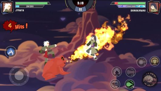 Screenshot Stickman Ninja Fight Mod APK