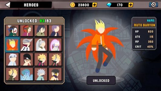 Screenshot Stickman Ninja Fight Mod APK