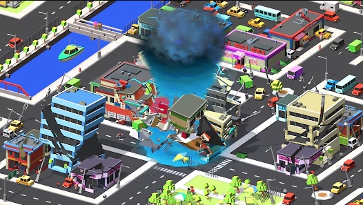 Screenshot Holein Tornado io eating game Mod APK