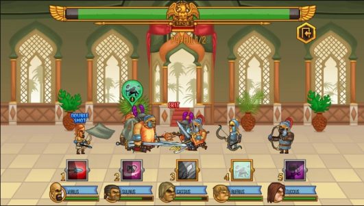 Screenshot Gods Of Arena Strategy Game Mod APK