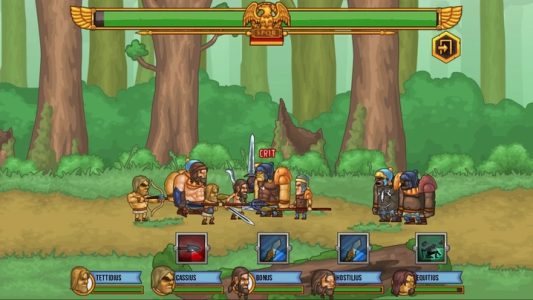 Screenshot Gods Of Arena Strategy Game Mod APK