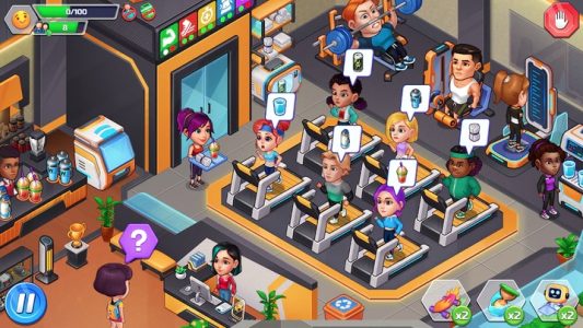 Screenshot Happy Fitness: Gym Game Mod APK