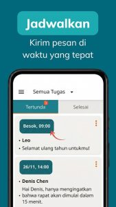 Screenshot Auto Text Message Scheduler Mod APK