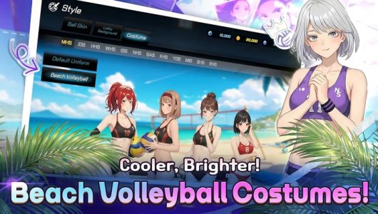 Screenshot Volley Girls: Volleyball SPIKE Mod APK