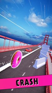 Screenshot Crazy Tire - Reach the Moon Mod APK