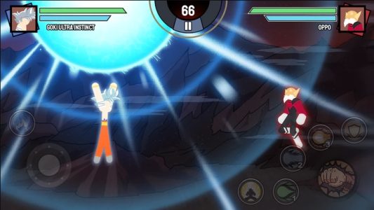Screenshot Stickman Warriors Super Dragon Shadow Fight Mod APK