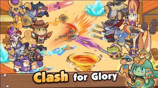 Screenshot Rumble Paws: Backpack Fight Mod APK