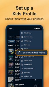 Screenshot Audible: Audio Entertainment Mod APK
