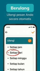Screenshot Auto Text Message Scheduler Mod APK