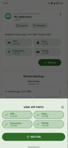 Screenshot Swift Backup Mod APK