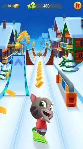 Screenshot Talking Tom Gold Run Mod APK