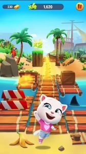 Screenshot Talking Tom Gold Run Mod APK