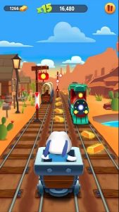 Screenshot Talking Tom Gold Run Mod APK