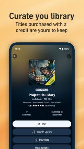Screenshot Audible: Audio Entertainment Mod APK
