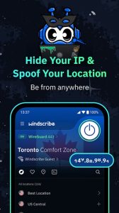 Screenshot Windscribe VPN Mod APK