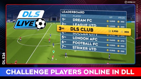 Screenshot Dream League Soccer 2026 Mod APK