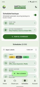 Screenshot Swift Backup Mod APK
