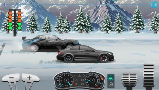 Screenshot Unlim Drag Racing Super Cars Mod APK