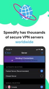 Screenshot Speedify Fast Bonding VPN Mod APK