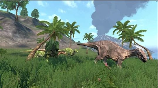 Screenshot Jurassic Clash Primal Dino Sim Mod APK