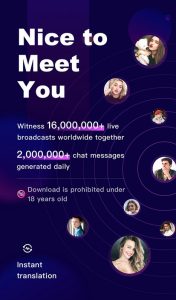 Screenshot BuzzCast – Live Video Chat App Mod APK